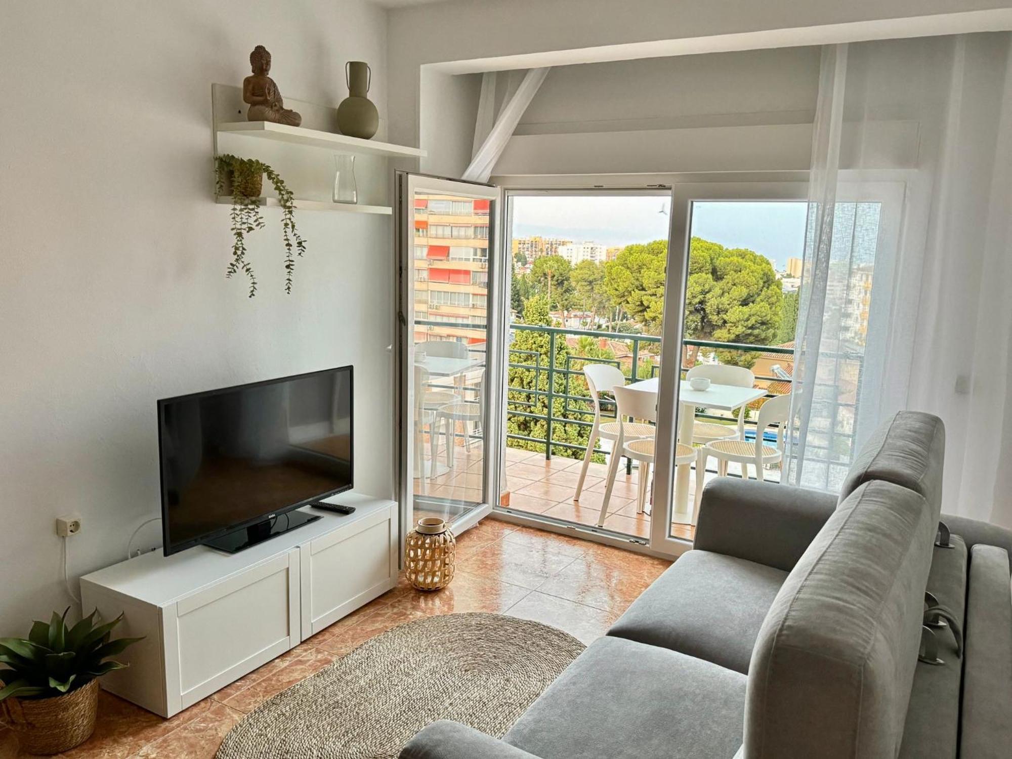 El Refugio- Panoramic Sea Views Apartment Беналмадена Екстериор снимка